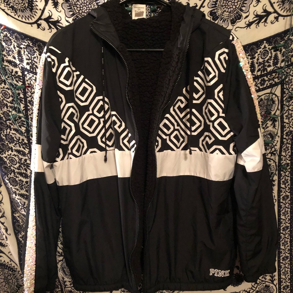 PINK rain jacket